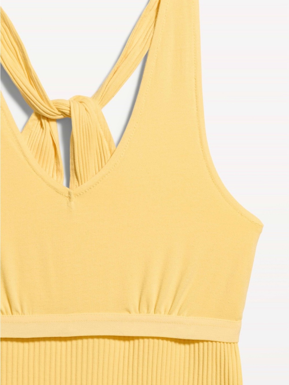 Old Navy Sleeveless Ribbed Loop-Back Sunbeam
Halter Top Size XL - Picture 6 of 9